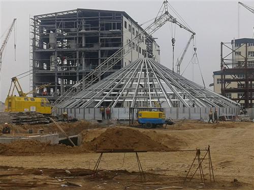 Элеватор сырья маслоэкстракционного завода. с. Визирка, Одесская область