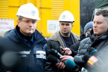 vice premer ministr ukrainy vilkul a yu provel osmotr stroitelstva na kns 6b1