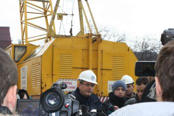 vice premer ministr ukrainy vilkul a yu provel osmotr stroitelstva na kns 6b4